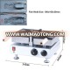 Commercial Non-stick 110V 220V Electric Big Mouth Taiyaki Ice Cream Fish Waffle Maker Iron Machine